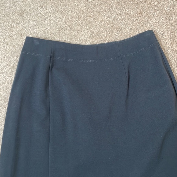 Eileen Fisher Ponte Knee Length Skirt - Picture 6 of 6
